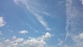 Full HD timelapse blue sky with clouds.