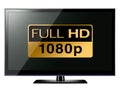 Full HD TV Royalty Free Stock Photo