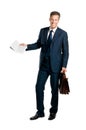 Full length businesssman Royalty Free Stock Photo