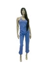 Full-length female mannequin. Royalty Free Stock Photo