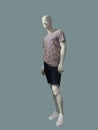 Full-length male mannequin.