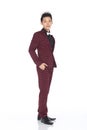 Mister Pageant Contest in Evening Ball suit with Diamond Crown, Royalty Free Stock Photo