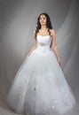 Full length photo of the bride Royalty Free Stock Photo