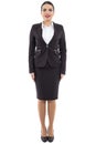 Full length portrait of successful business woman Royalty Free Stock Photo