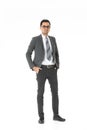 Young business man isolated Royalty Free Stock Photo