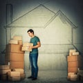 House move Royalty Free Stock Photo