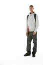 Full Length Studio Portrait Of Male Teenage Studen Royalty Free Stock Photo