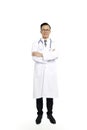 full length young smiling Doctor Royalty Free Stock Photo