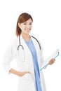 Full length young smiling professional Doctor Royalty Free Stock Photo