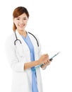 Full length young smiling professional Doctor Royalty Free Stock Photo