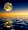 Full moon Royalty Free Stock Photo