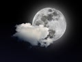 Full Moon Royalty Free Stock Photo