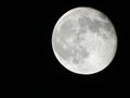 Full moon - October 2015 Royalty Free Stock Photo