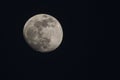 Full moon background. The Moon is an astronomical body orbiting the planet Earth Royalty Free Stock Photo
