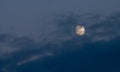 Full moon clouds and sky Royalty Free Stock Photo