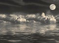 Full Moon Beauty Royalty Free Stock Photo