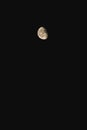 Full moon in the dark sky Royalty Free Stock Photo