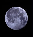 Full Moon March 25, 2024 Royalty Free Stock Photo