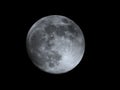 Full moon March 2024 Royalty Free Stock Photo