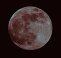 Full moon March 2024 Royalty Free Stock Photo
