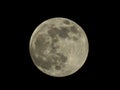 Full moon March 2024 Royalty Free Stock Photo