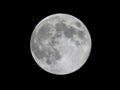Full moon October 2024 Royalty Free Stock Photo