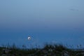 Full Moon over the Atlantic Ocean Royalty Free Stock Photo