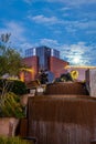 Full Moon over the Blackhawk Plaza