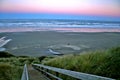 Full moon over Newport Beach