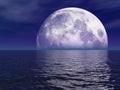 Full Moon Over Water