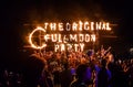 Full moon party Royalty Free Stock Photo