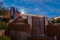 Full Moon over the Blackhawk Plaza