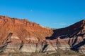 Escalante Grand Staircase Moonrise Royalty Free Stock Photo