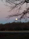 Full Moon Setting