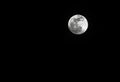 Full moon in the sky Royalty Free Stock Photo