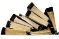 Full old binders Royalty Free Stock Photo