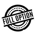 Full Option rubber stamp Royalty Free Stock Photo