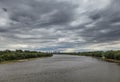 Full overcast over Warsaw, Poland