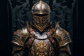 Full plate armor Medieval fantasy Photo