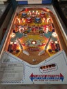 Full playfield view for Bowling Queen pinball