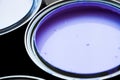 Full Purple Paintcan Royalty Free Stock Photo