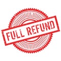 Full refund stamp