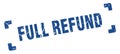 full refund stamp