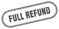full refund stamp