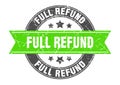 full refund stamp