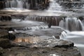 Falls located in central Ohio Royalty Free Stock Photo