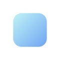 Full screen mode pixel perfect flat gradient two-color ui icon Royalty Free Stock Photo