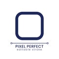 Full screen mode pixel perfect linear ui icon Royalty Free Stock Photo