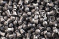 Many airgun pellets or bullets Royalty Free Stock Photo