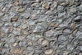 Full screen texture of modern stone masonry Royalty Free Stock Photo